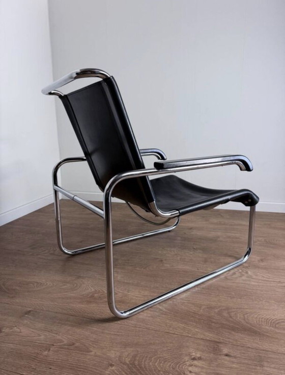 Image 1 of Pair of Thonet B35 armchairs - Marcel Breuer Bauhaus edition - vintage