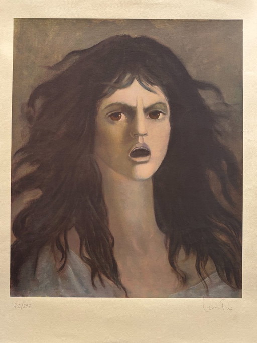 Zeldzame, handgesigneerde zeefdruk van Leonor Fini – kunst, Paper (photo 2 of 7)