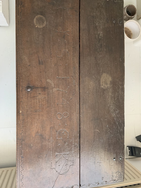 Image 1 of Baule porta coperte del XVIII secolo