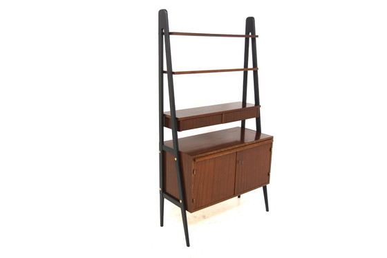 Image 1 of Scandinavian mahogany writing desk, Sweden, 1950