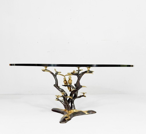 Hollywood Regency Coffee Table/Couchtisch von Willy Daro, Belgien, 1970er Jahre
