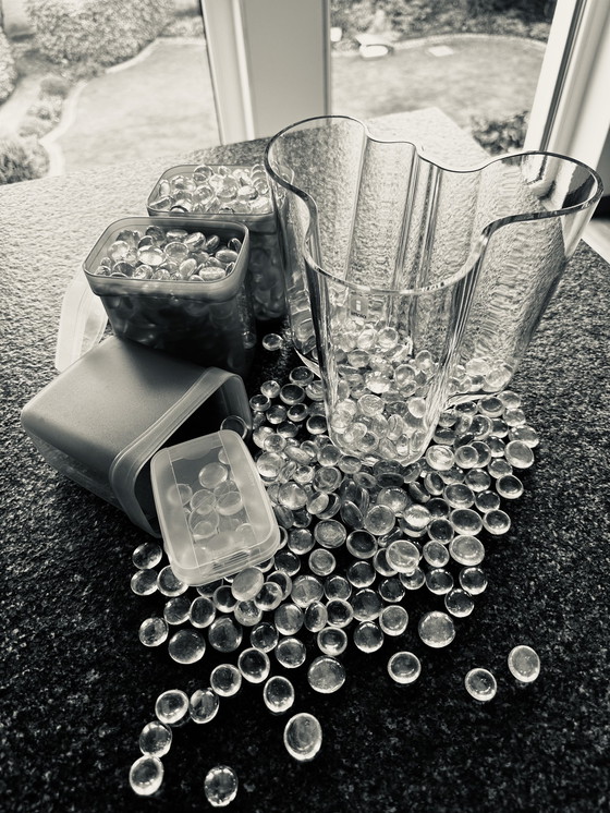 Image 1 of iittala Alvar Aalto Savoy vase / Finland glass transparent