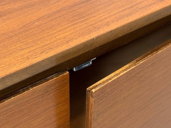 Image 1 of Credenza alta svizzera di metà secolo con vano bar in teak, anni '60