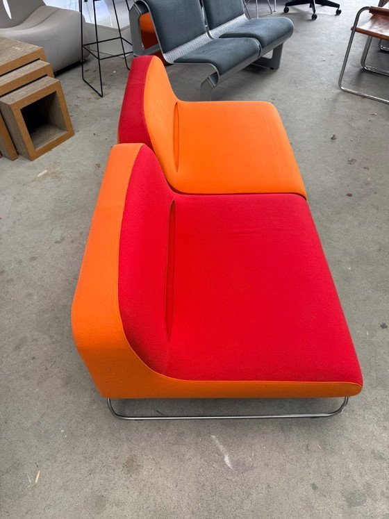 Image 1 of Scoop lounge chair by Piero Lissoni (set van 2 stuks)