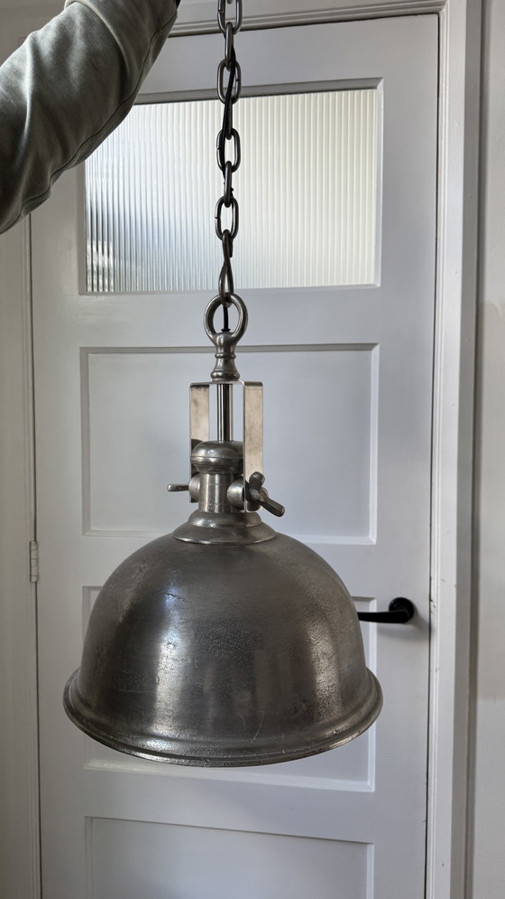 Lámpara Colgante Industrial Pesada Ø38cm – Lámparas colgantes, Metal, Aluminium (photo 4 of 6)