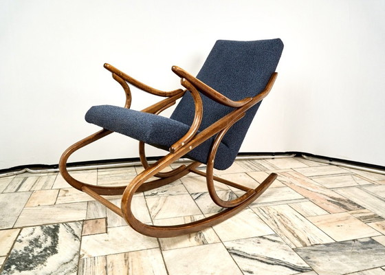 Image 1 of Mecedora de madera curvada de Ton, década de 1960, Checoslovaquia