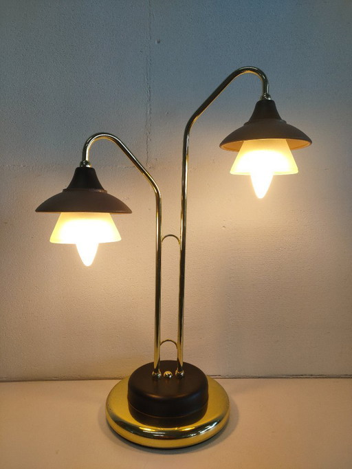 Special Vintage 'Hollywood Regency Style' 1980s Italian Desk Lamp Table Lamp