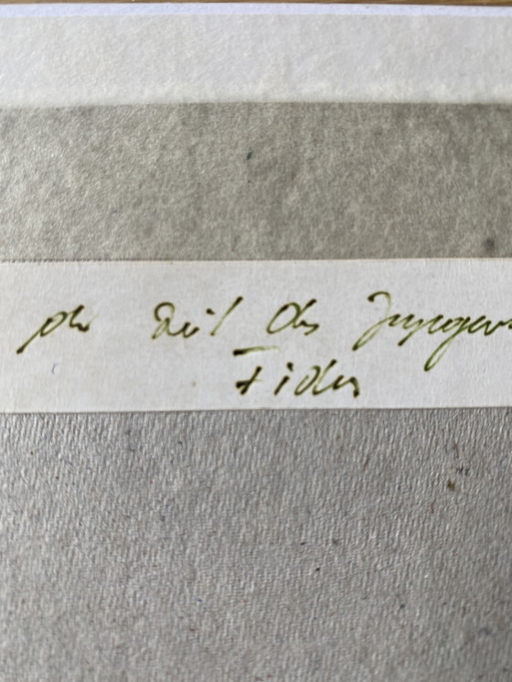 Image 1 of Litografía original de Fidus 1898 Art Nouveau