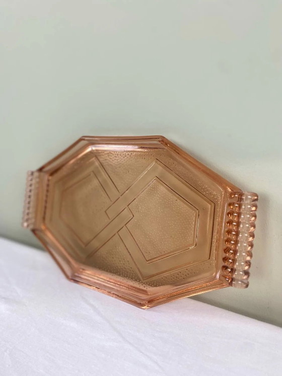 Rosaline Art Deco Tray – Table accessories, Glass (photo 6 of 8)