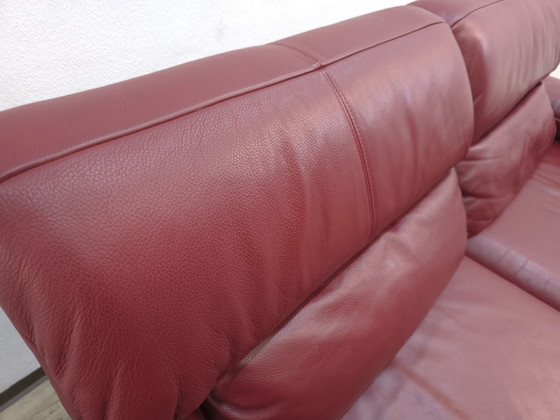 Rolf Benz Plura Sofa Designer Sofa Leather Sofa Couch Function – 2 seaters (photo 11 of 15)