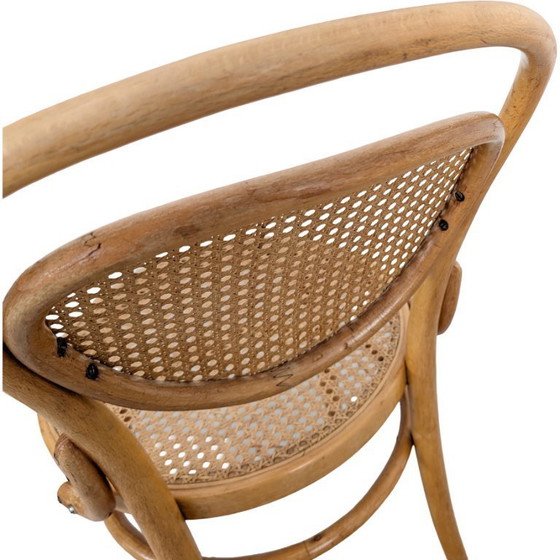 Image 1 of Set di 2 sedie originali in legno curvato J J Kohn Mundus, simili alla Thonet n. 15