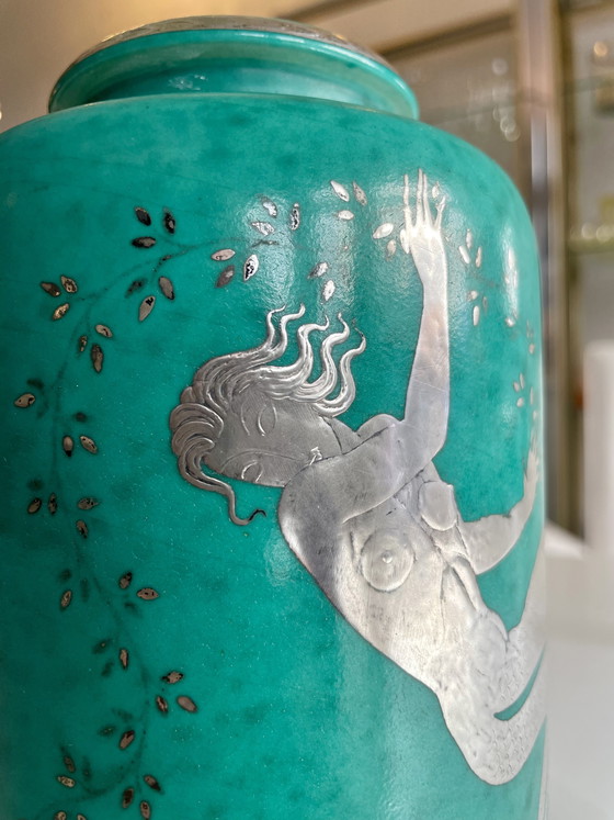 Image 1 of Wilhelm Kåge Argenta Gustavsberg Keramik Vase
