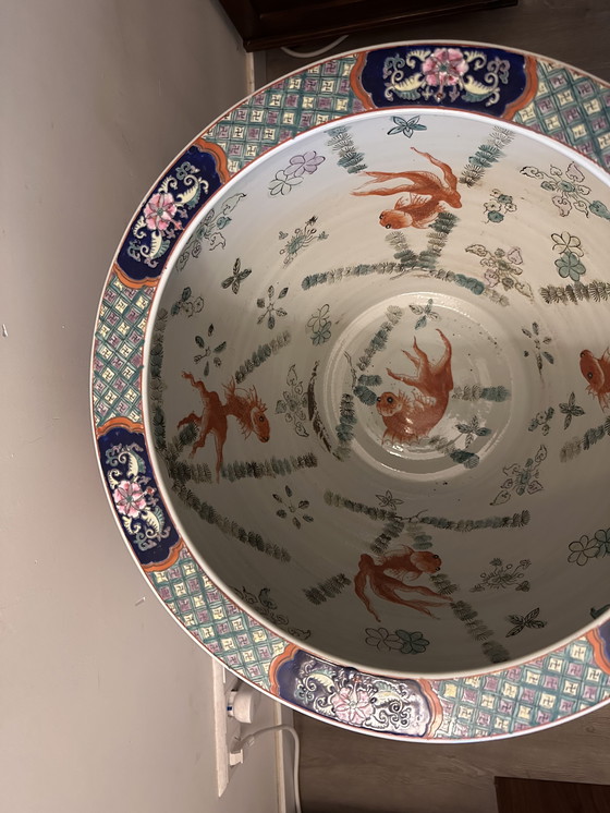 Image 1 of Grand bol chinois en porcelaine