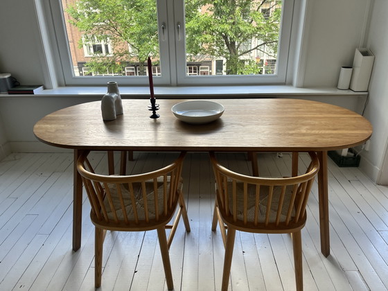 Image 1 of Hay triangle leg table (200x85cm)
