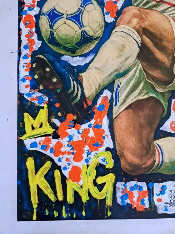 Image 1 of Enzo SAN MARCO - Marseille bébé 2 , Tribute to Alberto RICARDO - Toile d'artiste