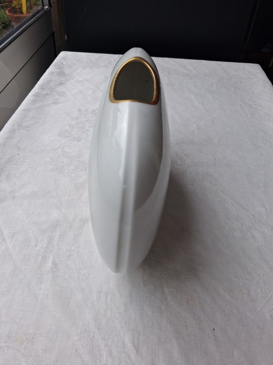 Vase porcelaine Bavière oiseaux – Hutschenreuther (photo 2 of 10)