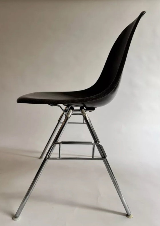 Image 1 of Ensemble de 4 chaises DSS Charles et Rey Eames pour Herman Miller 1950