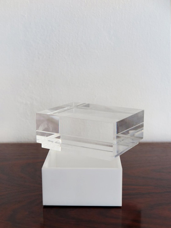 Acrylic glass boxes by Alessandro Albrizzi, 1990s, set of 2, Decorative Objects, Plexiglass (photo 8 of 19)