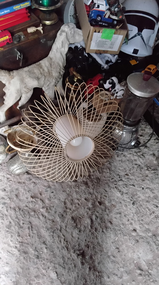 Image 1 of Lampada da poltrona con design stereo vintage e arte astratta