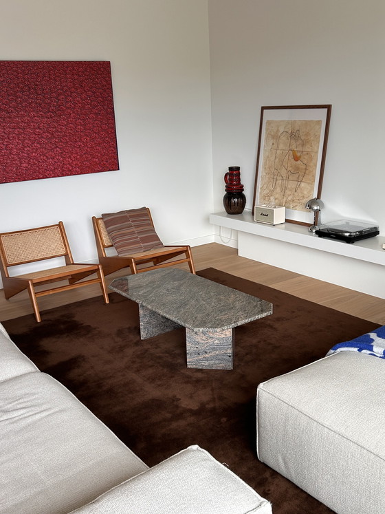 Image 1 of Vintage granite coffee table, Italy 1980s