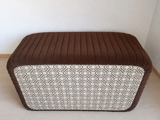 Canapé Sandra 2 Places – Annie Hiéronimus Pour Cinna – Années 70 – Vintage – Canapés 2 places, Textile (photo 3 of 5)