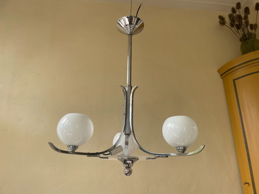 Suspension Plafonnier Lampe art déco 1930 Français