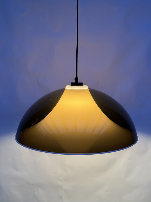 Vintage Artimeta Elio Martinelli hanglamp, jaren 70, mid-century space age stijl.