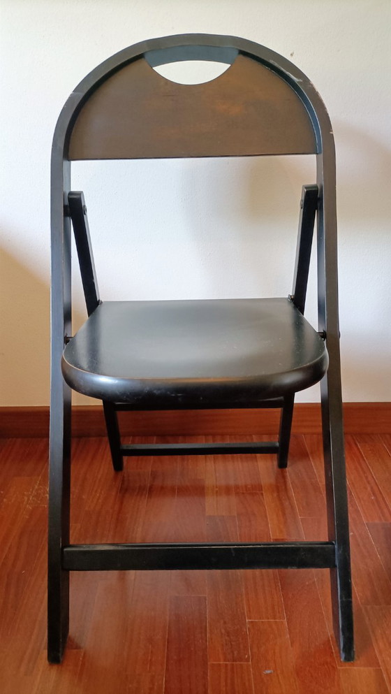 Image 1 of 4 Sillas plegables similares al modelo Tric de los hermanos Castiglioni
