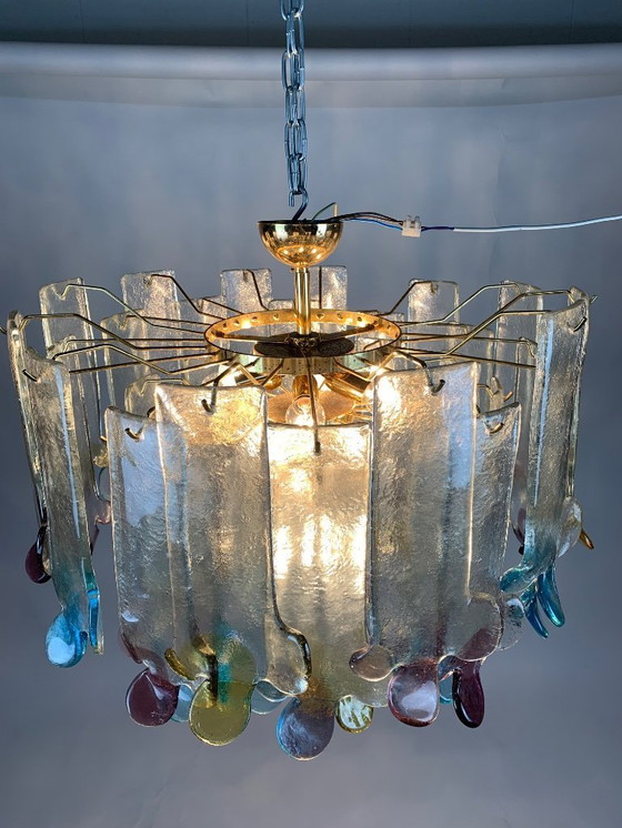 Image 1 of Alfredo Barbini kroonluchter 1970's
