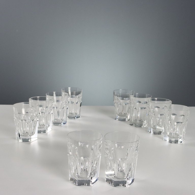 Set of Ten Harcourt 1841 Baccarat Glasses | €600 | Whoppah