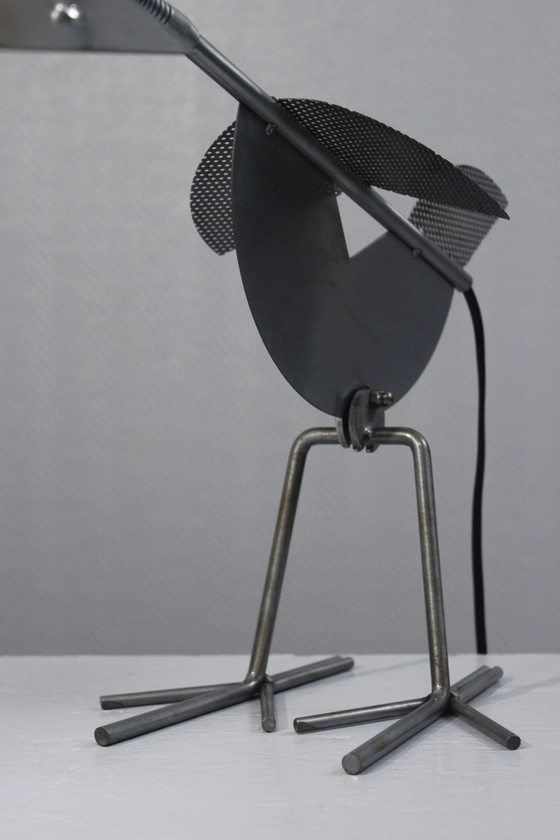 Image 1 of Yvan Pestalozzi "Lozzi" - Lampada Raven Serie Birdie 1992 Ed. Lacri Italia 1995