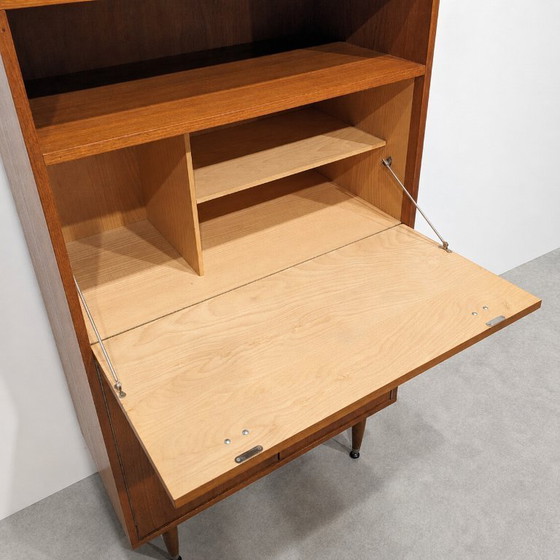 Image 1 of Vintage Scandinavisch secretair bureau, jaren 60