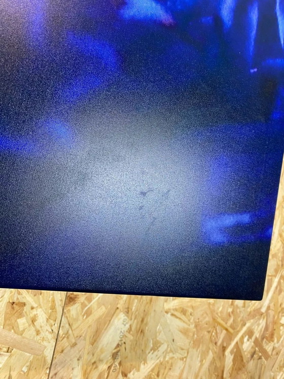 Image 1 of Design Wandregal "Audire" Bedruckt Vom Künstler "Winfried Becker" Um 2000