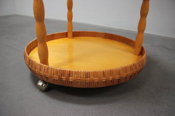 Image 1 of Tavolo su ruote di metà secolo, anni '70, Cecoslovacchia