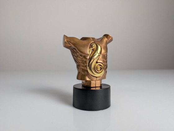 Image 1 of Miguel Berrocal "Torso Roca", escultura de bronce, prueba de artista X/X