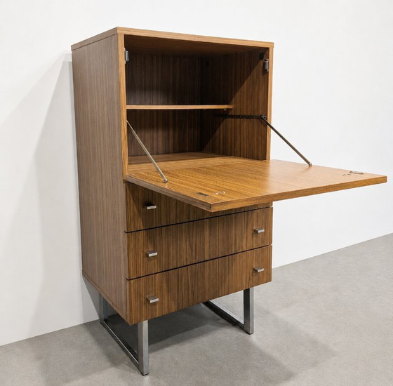 Vintage Meurop barkast/secretair bureau – jaren 60 – Drankenkasten, Wood (photo 6 of 6)