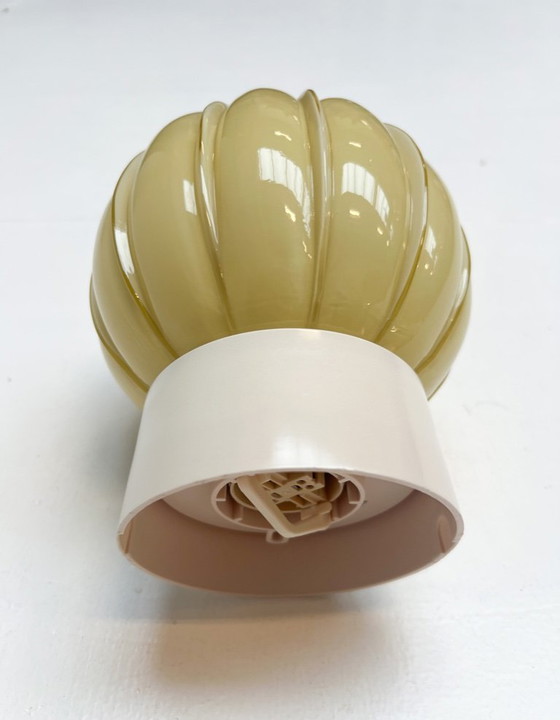 Image 1 of Lampada da soffitto a coste Art Déco di Thabur, anni '40