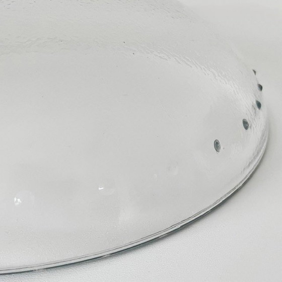 Image 1 of Cuenco de vidrio Kosta Bodo XL con pomos decorativos de vidrio transparente, años 80