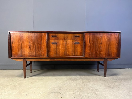 Image 1 of Vintage scandinavian Rosewood Sideboard, 1960s 
