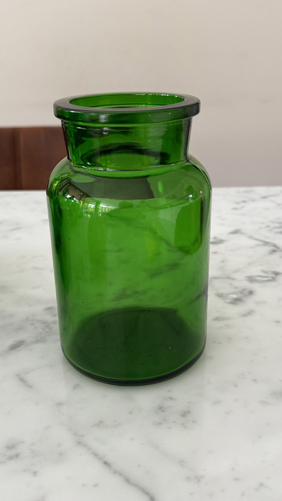 Image 1 of 13 Green Glass Eye-Catchers