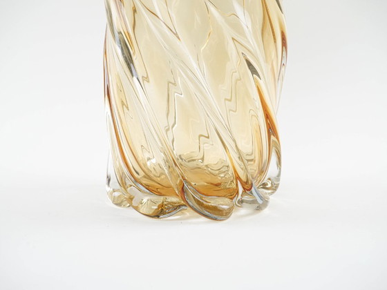 Image 1 of Art glass vase, Italian design, 1960s, production: Italy