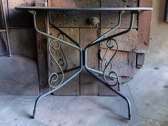Tuinmeubelen in ijzer – Iron, Art Nouveau (photo 8 of 9)