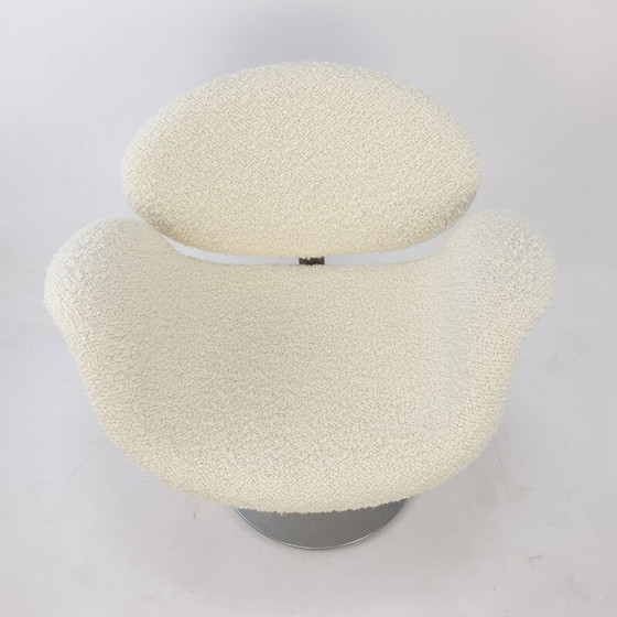 Image 1 of Vintage Tulip white armchair by Pierre Paulin for Artifort, 1980s