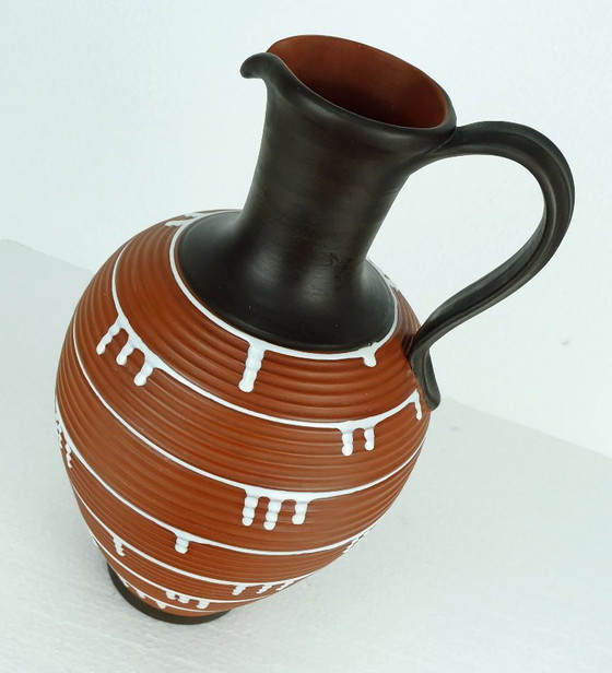 Image 1 of Grote vaas/kan uit het midden van de 20e eeuw van Ilkra Decor Palermo, model 52/35 uit de jaren 1950.