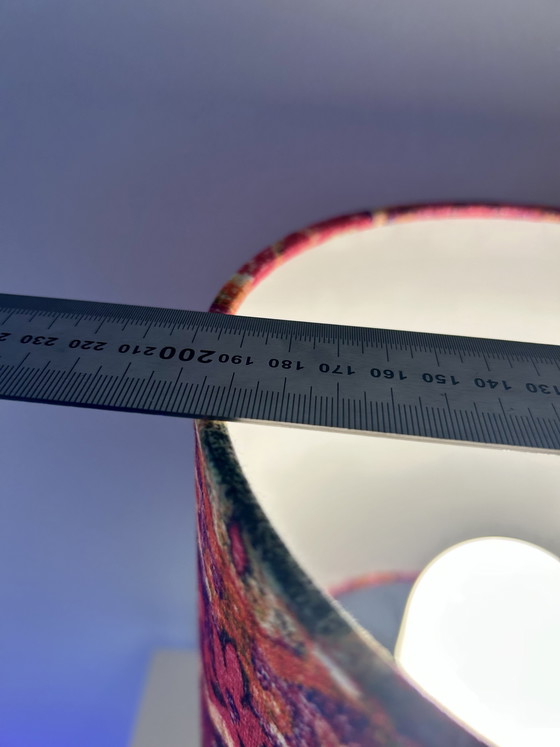 Image 1 of Zomerlamp geschikt voor buiten - gemaakt van een vaas uit het midden van de vorige eeuw, hergebruikt