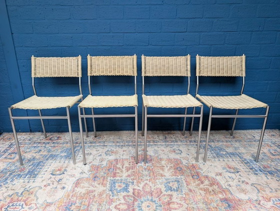 Image 1 of 4x Martin Visser SE05 stoelen, Nederlands design