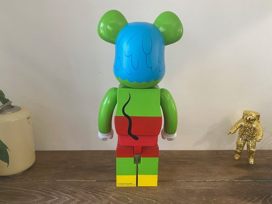 Image 1 of Bearbrick Keith Haring Andy Mouse Warhol 1000% MEDICOM toys