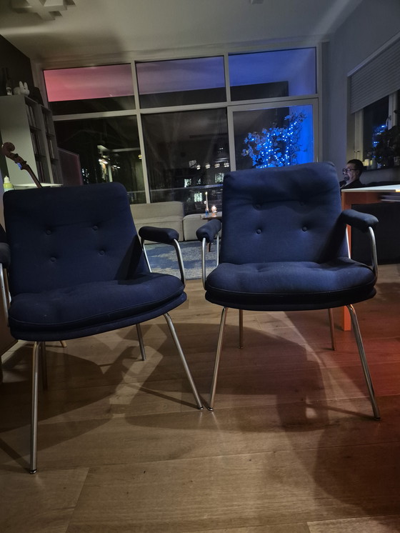 Image 1 of Silla Artifort azul