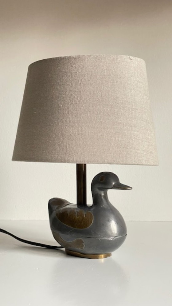 Image 1 of Vintage Duck Lamp