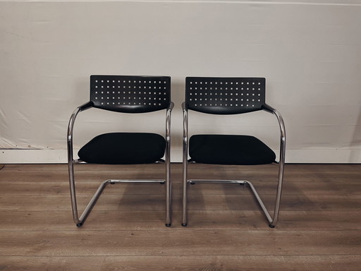 2x Vitra Visavis dining room chairs